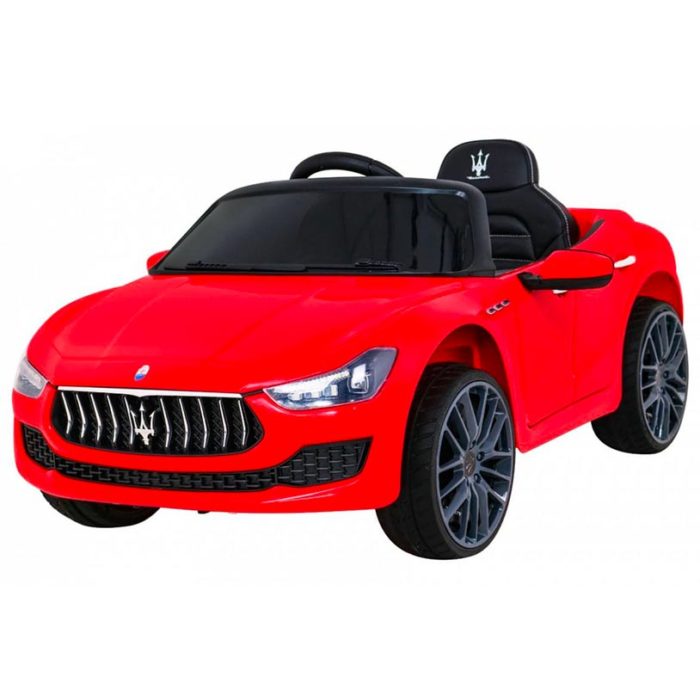 Maserati électrique rouge pour enfant