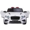 Bentley supercar électrique blanche pour enfant