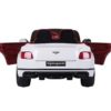 Bentley supercar électrique blanche pour enfant